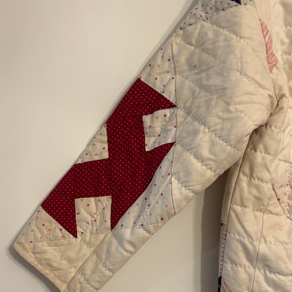 Psychic Outlaw Depression Era Lantern Quilt Patchwork Coat - Picture 10 of 16